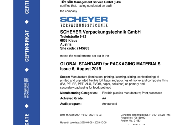 Zertifikat BRCGS bis 2025 Packaging englisch.pdf